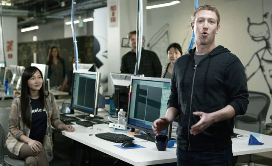 perfil de Mark Zuckerberg no facebook