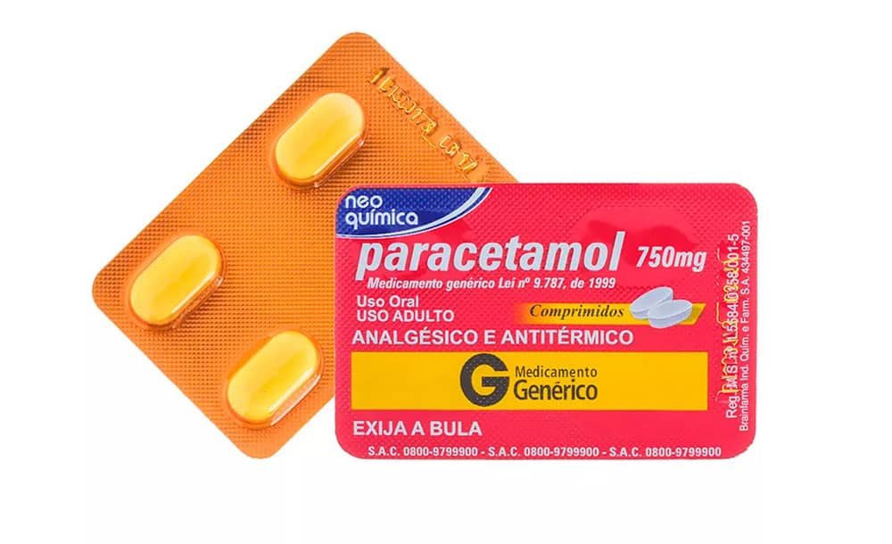 para que serve o paracetamol