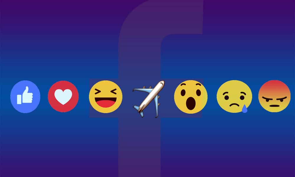 atencao passageiros do facebook emoji de aviao cancelado plane reaction tricurioso02
