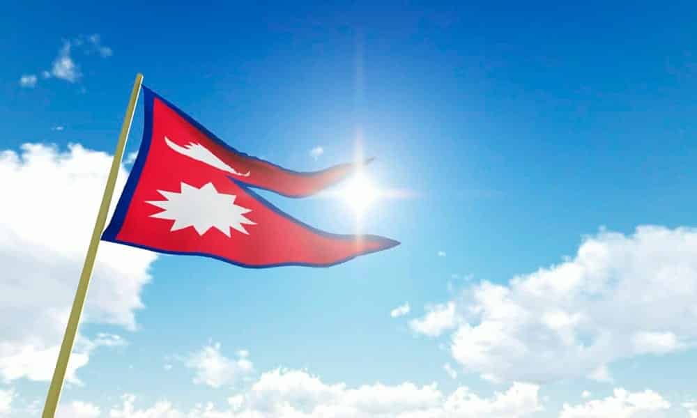 por que bandeira nepal nao retangular tricurioso