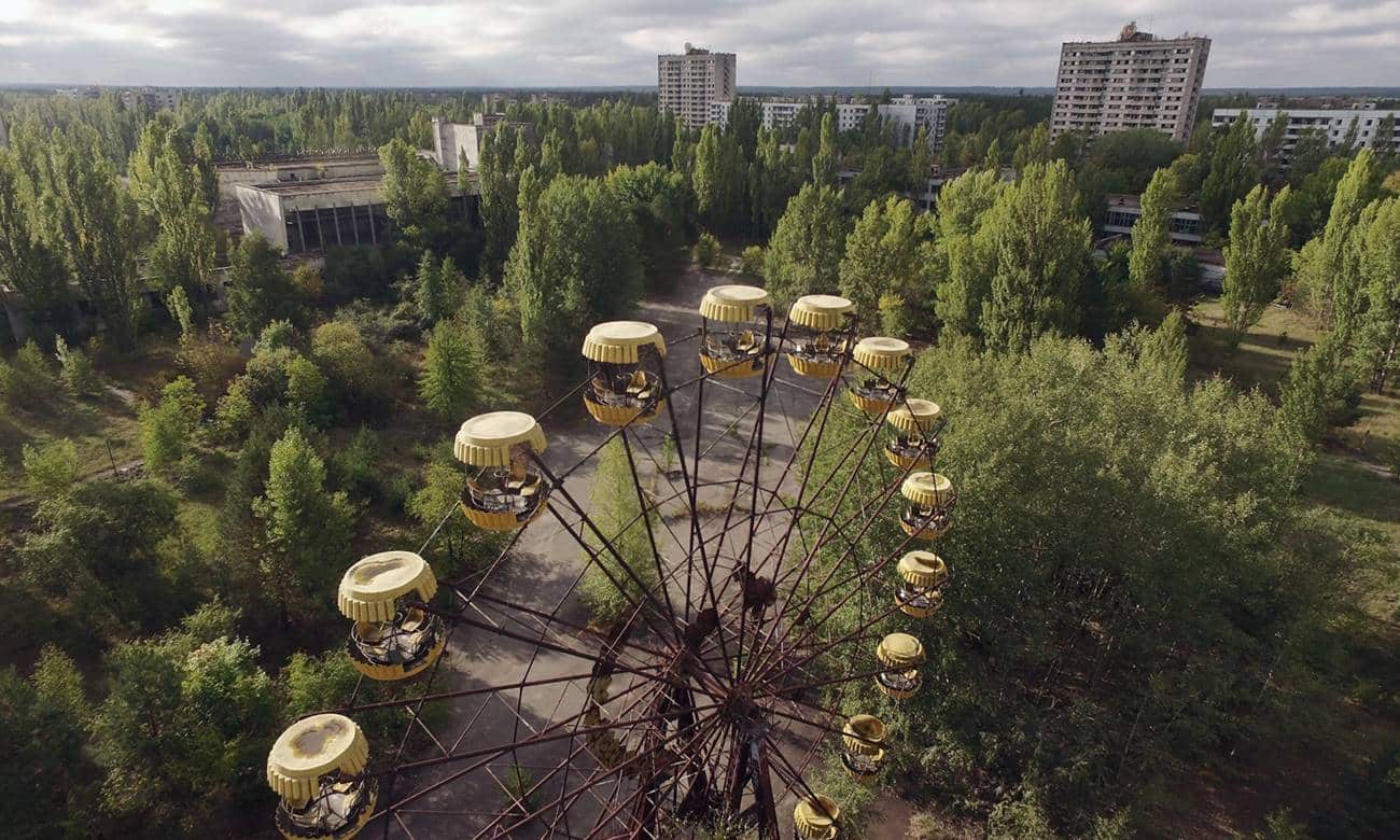 por que a radiacao nao matou as plantas na regiao de chernobyl