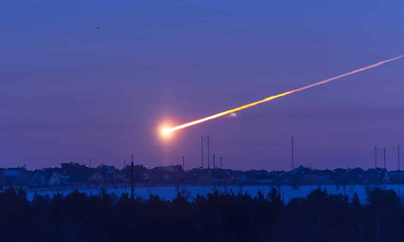 meteoro de Chelyabinsk tricurioso