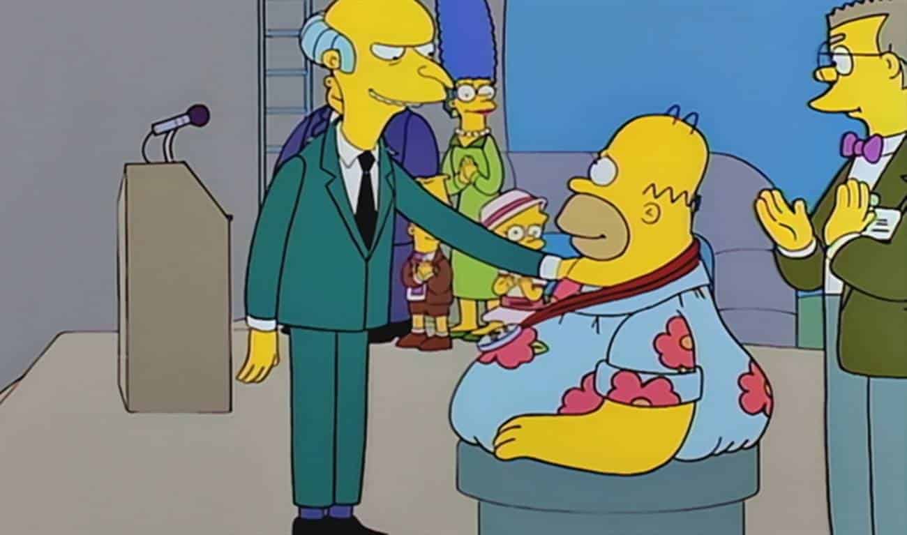 6 Momentos Em Que O Sr Burns Foi Uma Boa Pessoa Em Os Simpsons 