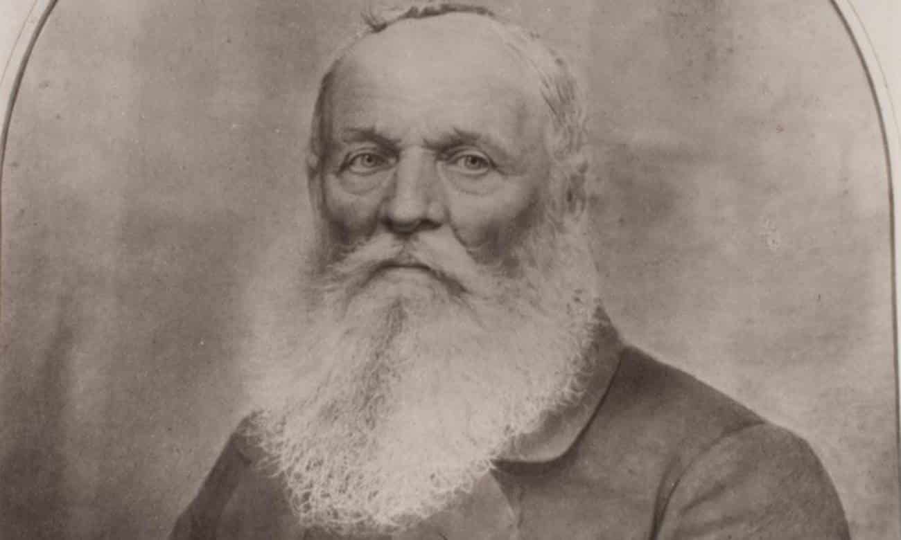 Joseph Palmer foi preso por ter barba