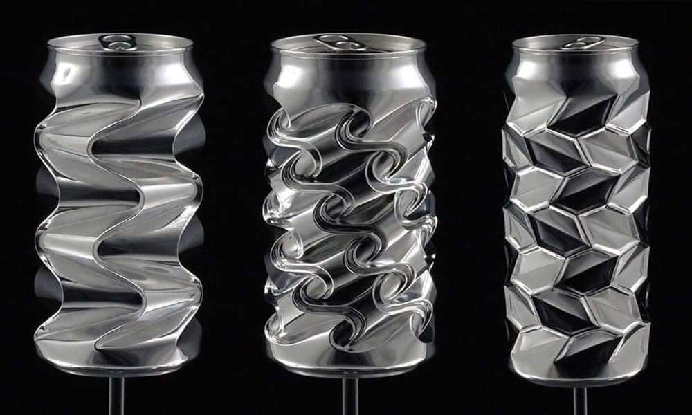 artista transforma latas de bebidas em obras de arte super detalhadas 1 1